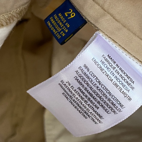 Men's Classic Flat Front Khaki Shorts 29 inch waist - Picture 6 of 7